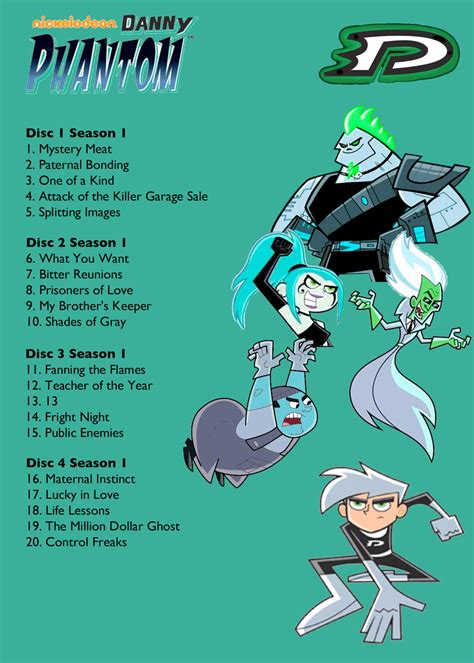 danny phantom episodes|List of Danny Phantom episodes .